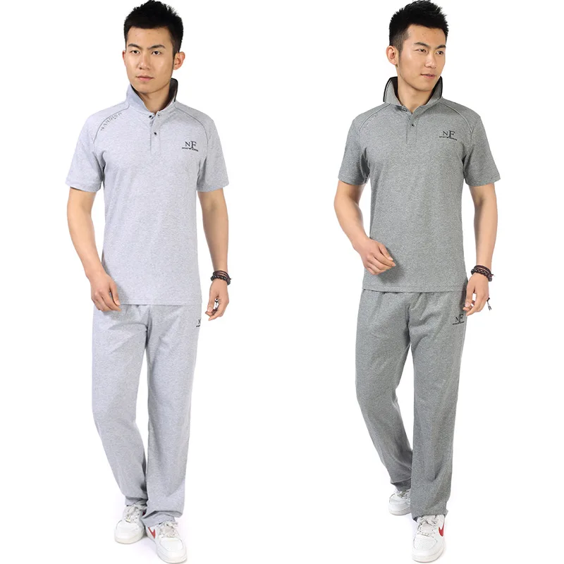 Middle-aged MEN'S Sport Suit Men's Summer Short-sleeved Trousers Loose-Fit Daddy Clothes Casual Two-Piece Set
Middle-aged MEN'S Sport Suit Men's Summer Short-sleeved Trousers Loose-Fit Daddy Clothes Casual Two-Piece Set
