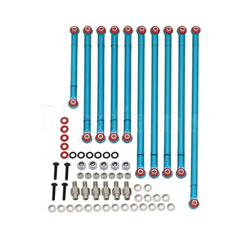 Mxfans 10pcs ECX224000B Al. Wheelbase Link Rod Set for RC 1/12 ECX01013T2 Blue
Mxfans 10pcs ECX224000B Al. Wheelbase Link Rod Set for RC 1/12 ECX01013T2 Blue