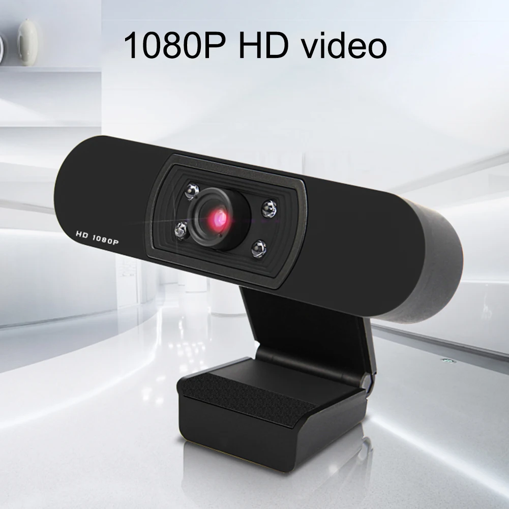 Webcam 1080P HD Camera Web Cam with Built-in HD Microphone USB Plug For Skype Computer Desktop For OS Windows
Webcam 1080P HD Camera Web Cam with Built-in HD Microphone USB Plug For Skype Computer Desktop For OS Windows