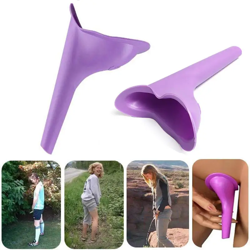 

Female Urination Device Outdoor Women Standing up Pee Urinal Lightweight Silicone Portable Travel Urinal Urine Funnel Toilet