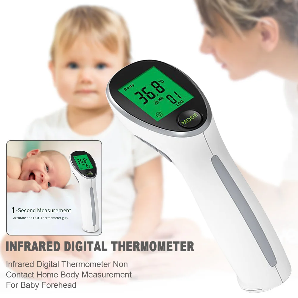 Infrared Digital Thermometer Non Contact Home Digital LCD Body Measurement Forehead Ear Fever IR Thermometer For Adult Baby
Infrared Digital Thermometer Non Contact Home Digital LCD Body Measurement Forehead Ear Fever IR Thermometer For Adult Baby