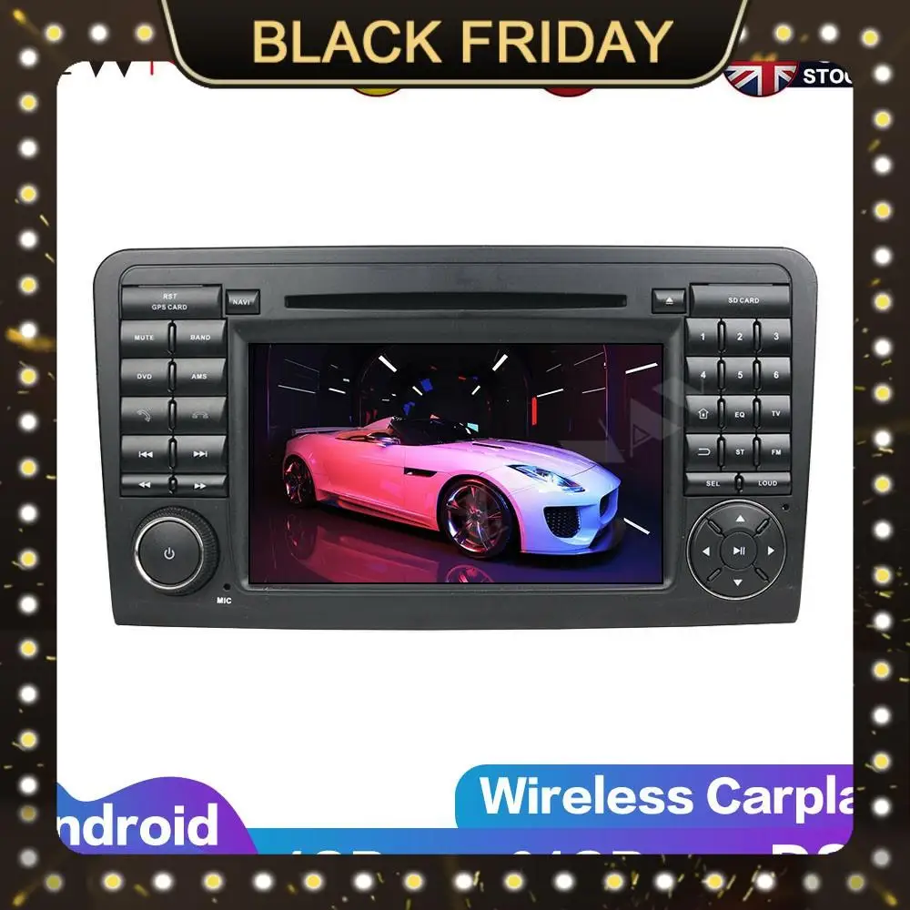 Android 10.0 With DSP For Mercedes Benz ML clase W164 2005- 2012 Car No DVD video player Multimedia GPS navigation Radio Tape
Android 10.0 With DSP For Mercedes Benz ML clase W164 2005- 2012 Car No DVD video player Multimedia GPS navigation Radio Tape
