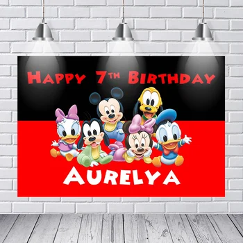 Mickey Mouse Donald Duck Photography Background Shower Baby Children Birthday Party Vinyl Photo Backdrop Photo Studio Props 
Mickey Mouse Donald Duck Photography Background Shower Baby Children Birthday Party Vinyl Photo Backdrop Photo Studio Props