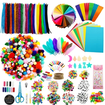 2000-4197pcs Pom Poms Set DIY School Art Craft Set for Kids Pipe Cleaners Googly Eyes DIY Decoration Wedding,1Yc12883
2000-4197pcs Pom Poms Set DIY School Art Craft Set for Kids Pipe Cleaners Googly Eyes DIY Decoration Wedding,1Yc12883