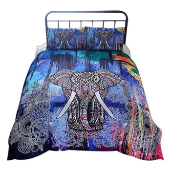 2Pcs/Set 3D Mandala Elephant Print Duvet Cover Set Single Double Queen King Size Bed Linen Boho Quilts Comforter Bedding Sets
2Pcs/Set 3D Mandala Elephant Print Duvet Cover Set Single Double Queen King Size Bed Linen Boho Quilts Comforter Bedding Sets