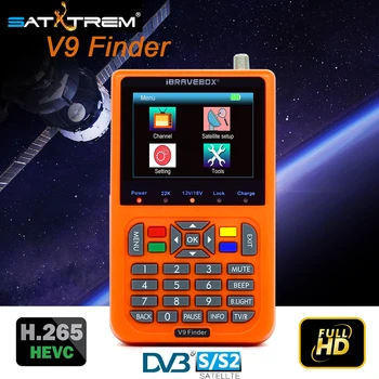 V9 Finder HD DVB-S/S2 Satellite Finder High Definition H.265 MPEG-4 DVB S2 Satellite Meter Full 1080P FTA Satfinder 3.5 inch LCD
V9 Finder HD DVB-S/S2 Satellite Finder High Definition H.265 MPEG-4 DVB S2 Satellite Meter Full 1080P FTA Satfinder 3.5 inch LCD