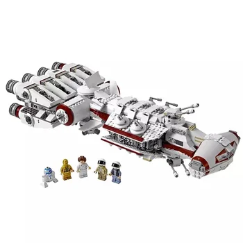 Tantive IV Star wars Rebel Blockade Runner starship building block building toy construction Lepining toys for children
Tantive IV Star wars Rebel Blockade Runner starship building block building toy construction Lepining toys for children