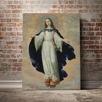 The Immaculate Conception Catholic Religious Art Painting Canvas Poster Wall Decor Living Room Bedroom Decoration Prints
The Immaculate Conception Catholic Religious Art Painting Canvas Poster Wall Decor Living Room Bedroom Decoration Prints