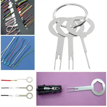 3pcs Car Terminal Removal Tool Kit Harness Wiring Crimp Connector Extractor Pin Key Tool For SUV Pickup Off Road
3pcs Car Terminal Removal Tool Kit Harness Wiring Crimp Connector Extractor Pin Key Tool For SUV Pickup Off Road
