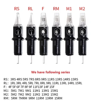 20pcs Disposable Tattoo Needle Cartridges for Permanent Makeup Spring Drived Round Shader (RM & F) Disposable Package NNDE-12
20pcs Disposable Tattoo Needle Cartridges for Permanent Makeup Spring Drived Round Shader (RM & F) Disposable Package NNDE-12