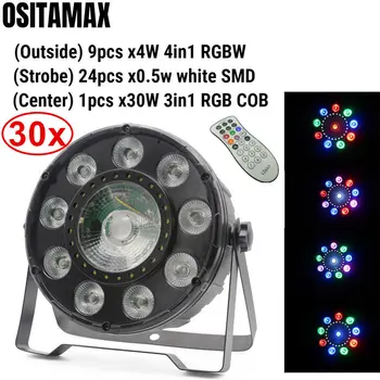free shipping 30W LED Par Light COB RGB 3IN1 9X4W 4IN1 RGBW Color Mixing IR Remote Stage Lighting Disco Effect DMX LED Par Light
free shipping 30W LED Par Light COB RGB 3IN1 9X4W 4IN1 RGBW Color Mixing IR Remote Stage Lighting Disco Effect DMX LED Par Light