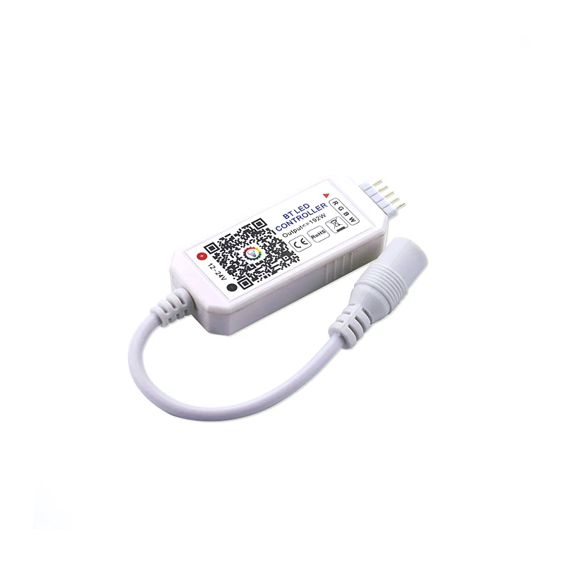 Mini RGB RGBW LED Bluetooth Controller Dimmer DC 12V 24V Alexa Voice App Timer Music Controller for RGB RGBW LED Strip Lights
Mini RGB RGBW LED Bluetooth Controller Dimmer DC 12V 24V Alexa Voice App Timer Music Controller for RGB RGBW LED Strip Lights