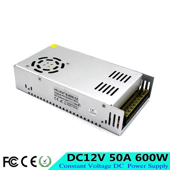 Power Supply DC12V 50A 600w Led Driver Transformers AC110V 220V To Dc 12V Power Adapter for Led Strip Lamp Light CCTV Monitor
Power Supply DC12V 50A 600w Led Driver Transformers AC110V 220V To Dc 12V Power Adapter for Led Strip Lamp Light CCTV Monitor
