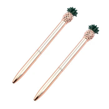 2 in 1 Creative Pineapple Metal Ballpoint Pen Cute Business Ball Pens Signature Pen Office School Writing
2 in 1 Creative Pineapple Metal Ballpoint Pen Cute Business Ball Pens Signature Pen Office School Writing