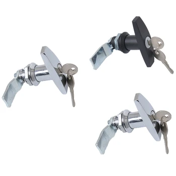 2 Set Turn T-Handle Lock with keys Replacement for Trailer Caravan ToolBox Distribution Box Truck RV
2 Set Turn T-Handle Lock with keys Replacement for Trailer Caravan ToolBox Distribution Box Truck RV