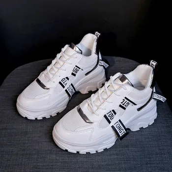 Women Sneakers Breathable Casual Vulcanized Shoes Hi-Top Sport Shoes Tenis Feminino Ladies Lace Up Trainers Fashion Flats
Women Sneakers Breathable Casual Vulcanized Shoes Hi-Top Sport Shoes Tenis Feminino Ladies Lace Up Trainers Fashion Flats