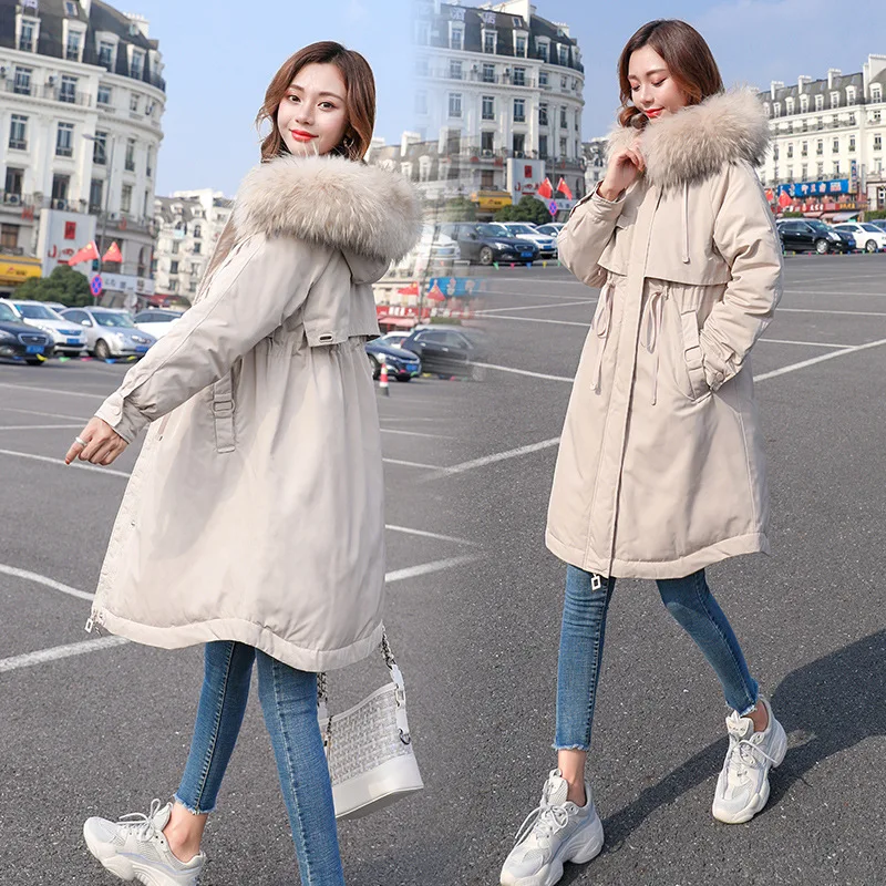 Mid-length Zipper Hooded Solid Color Cotton-padded Clothes/Cotton Coat 2019 Winter New Style Simple Elegant Versatile
Mid-length Zipper Hooded Solid Color Cotton-padded Clothes/Cotton Coat 2019 Winter New Style Simple Elegant Versatile