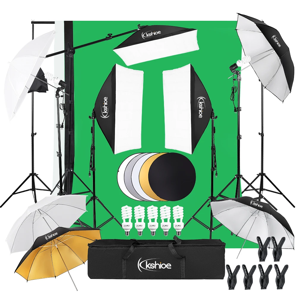 5In1 Reflector Set Foldable Soft Light Box Umbrella Plus Softbox PK002 With Free Outer Diffuser Cover Adjustable Light Head New
5In1 Reflector Set Foldable Soft Light Box Umbrella Plus Softbox PK002 With Free Outer Diffuser Cover Adjustable Light Head New