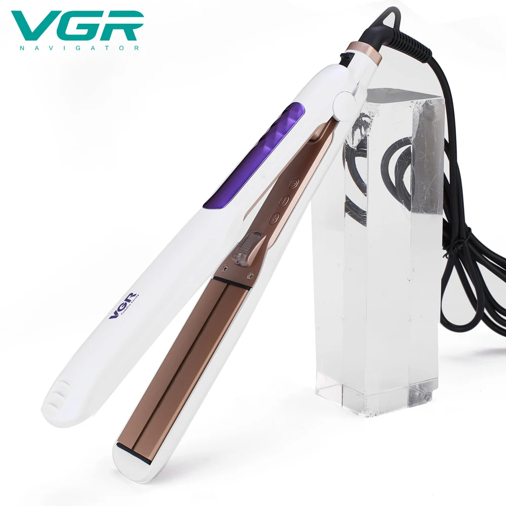 VGR 502 Professional Hair Straightener Curler Flat Iron Negative Ion wand Straighting ionic Curling Iron Corrugation crimper
VGR 502 Professional Hair Straightener Curler Flat Iron Negative Ion wand Straighting ionic Curling Iron Corrugation crimper