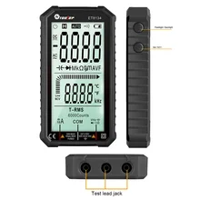 TOOLTOP Digital Multimeter Full Screen LCD Display DC/AC Current Voltage Color Changing Alarm Tester Replacement ET8134
TOOLTOP Digital Multimeter Full Screen LCD Display DC/AC Current Voltage Color Changing Alarm Tester Replacement ET8134