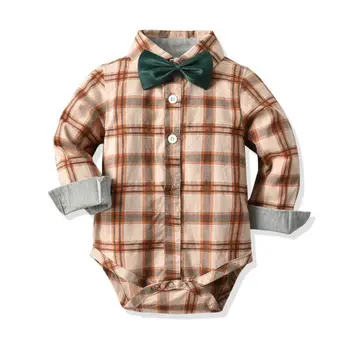 Infant Toddler Baby Boys Gentleman Bowtie Romper Plaid Shirt Party Wedding Casual Formal Bodysuit Jumpsuit Outfit 0-24M
Infant Toddler Baby Boys Gentleman Bowtie Romper Plaid Shirt Party Wedding Casual Formal Bodysuit Jumpsuit Outfit 0-24M