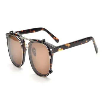 MONGOTEN Unisex Retro Full Rim Acetate Clip Polarized Sunglasses Optical Eyewear Frame Clear Lens Myopia Eyeglasses Spectacle 
MONGOTEN Unisex Retro Full Rim Acetate Clip Polarized Sunglasses Optical Eyewear Frame Clear Lens Myopia Eyeglasses Spectacle