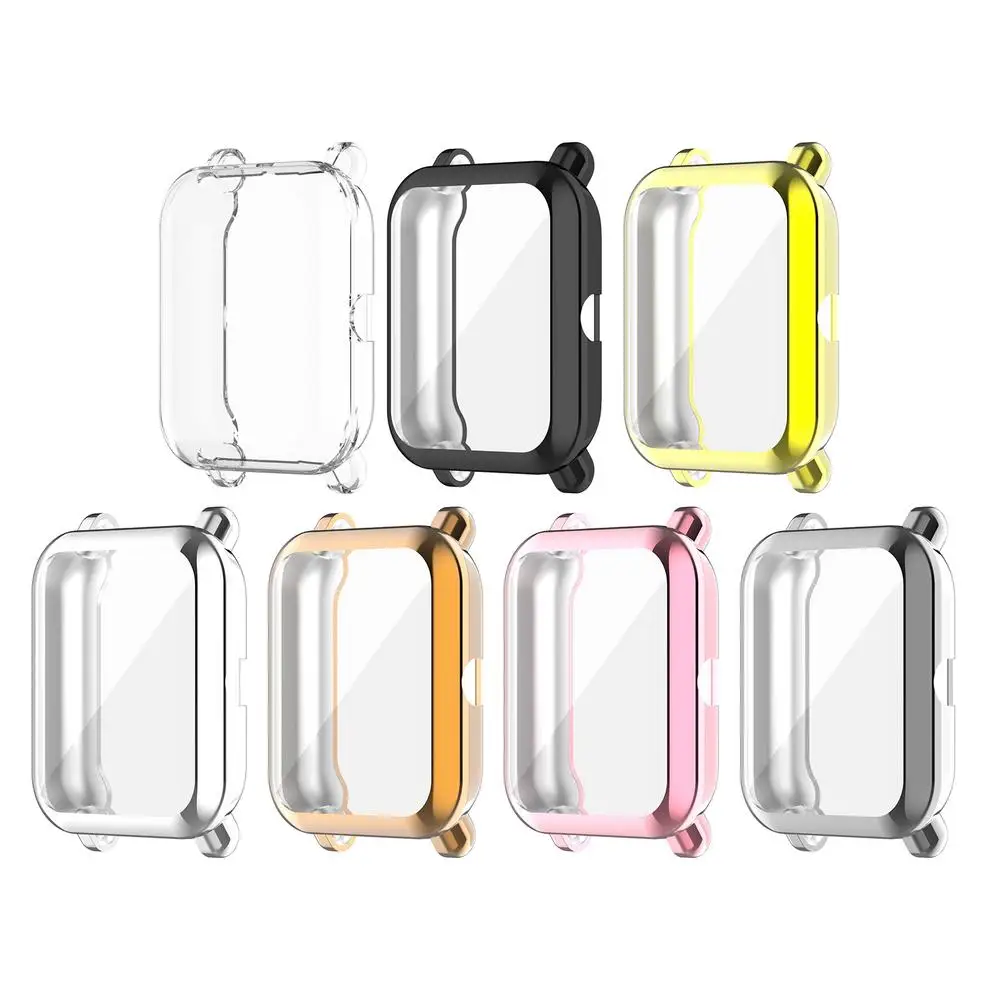 TPU Protective Case For Amazfit Pop Smart Watch Anti-scratch Screen Protector Cover Shockproof Shell Smartwatch Accessories
TPU Protective Case For Amazfit Pop Smart Watch Anti-scratch Screen Protector Cover Shockproof Shell Smartwatch Accessories