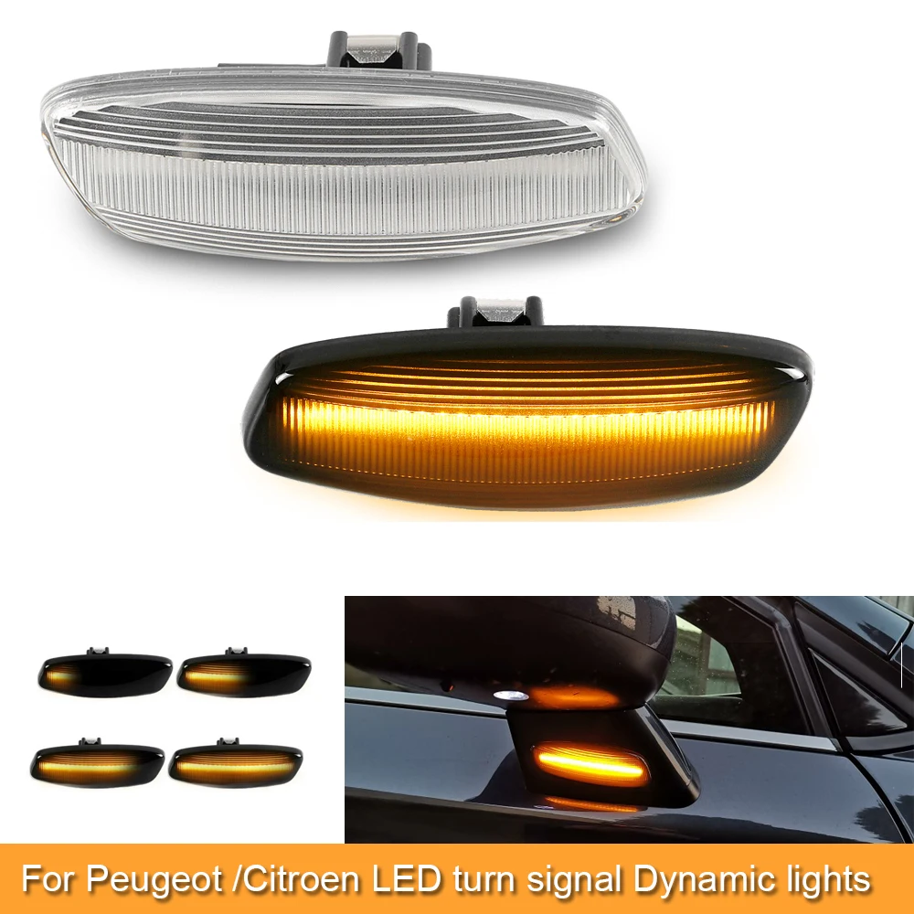Dynamic led turn signal indicator sequential blinker light for Citroen C4 Coupe Picasso C3 C5 X7 DS3 DS4 Peugeot 207 308 RCZ
Dynamic led turn signal indicator sequential blinker light for Citroen C4 Coupe Picasso C3 C5 X7 DS3 DS4 Peugeot 207 308 RCZ