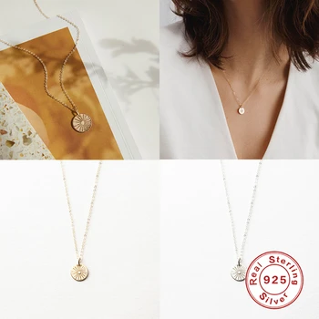 Aide 100% S925 Sterling Silver Fireworks Totem Round Pendant Necklace For Women Ladies Party Gift INS Charm Fine Jewelry
Aide 100% S925 Sterling Silver Fireworks Totem Round Pendant Necklace For Women Ladies Party Gift INS Charm Fine Jewelry