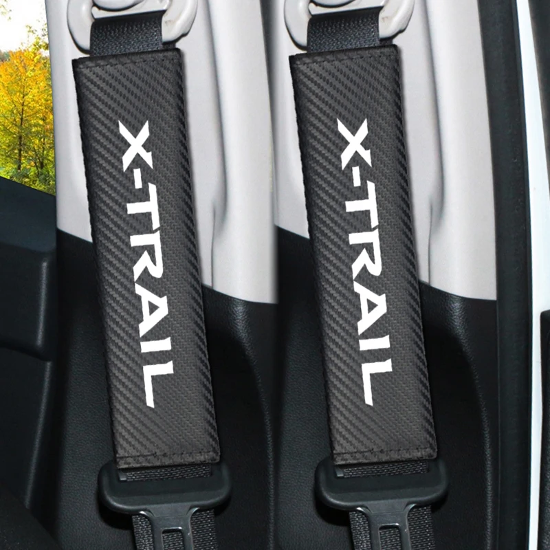 2pcs Car-styling Carbon fiber Car Seat belt Cover Protective Pad for Nissan X-TRAIL XTRAIL T30 T31 T32 2013-2019 Accessories
2pcs Car-styling Carbon fiber Car Seat belt Cover Protective Pad for Nissan X-TRAIL XTRAIL T30 T31 T32 2013-2019 Accessories