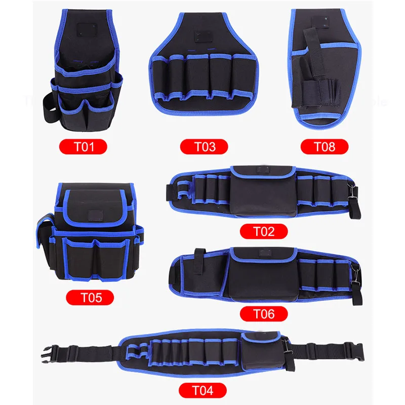 Multi-functional Electrician Tools Bag Oxford Cloth Waist Pouch Belt Storage Holder Organizer for Wrench Hammer Screwdriver
Multi-functional Electrician Tools Bag Oxford Cloth Waist Pouch Belt Storage Holder Organizer for Wrench Hammer Screwdriver