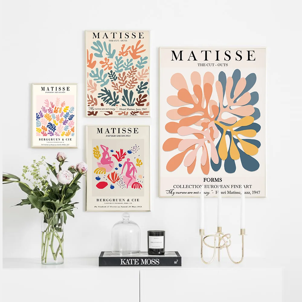 Colorful Leaves Style Wall Art Canvas Paintings Matisse Abstract Print Retro Exhibition Pictures for Bedroom Home Decor
Colorful Leaves Style Wall Art Canvas Paintings Matisse Abstract Print Retro Exhibition Pictures for Bedroom Home Decor