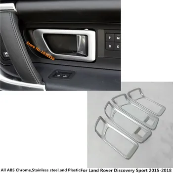 Car Trim ABS Chrome Door Inner Built Handle Bowl Frame Armrest 4pcs For Land Rover Discovery Sport 2015 2016 2017 2018 2019
Car Trim ABS Chrome Door Inner Built Handle Bowl Frame Armrest 4pcs For Land Rover Discovery Sport 2015 2016 2017 2018 2019