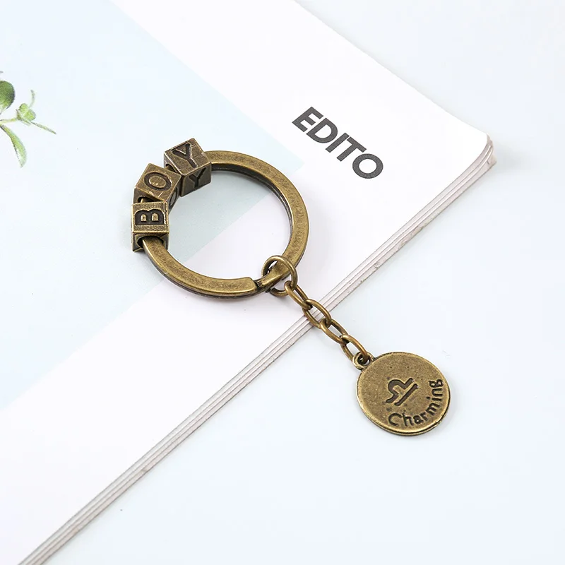 New Key Chain DIY Cute Metal Creative Jewelry Key chain Split Rings Key Pendant keychains Creative Personalized Accessories
New Key Chain DIY Cute Metal Creative Jewelry Key chain Split Rings Key Pendant keychains Creative Personalized Accessories