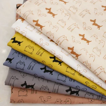 140 * 100cm 2020 Spring and Autumn New Cat Puppy Cartoon Printed Washed Cotton Fabric for Children 's Jacket Leisure Tops
140 * 100cm 2020 Spring and Autumn New Cat Puppy Cartoon Printed Washed Cotton Fabric for Children 's Jacket Leisure Tops