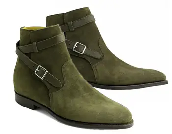 High Quality Fashion Men Suede Leather Buckle Boots Male Casual Classic Trendy Vinage Low Heel Boots Zapatos De Hombre TV510 
High Quality Fashion Men Suede Leather Buckle Boots Male Casual Classic Trendy Vinage Low Heel Boots Zapatos De Hombre TV510