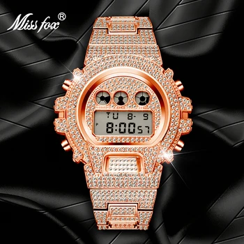 MISSFOX Watch Man Sport Digital G Style Luxury Diamond Stainless Steel WristWatch Multi-function Chronograph Waterproof Relogio
MISSFOX Watch Man Sport Digital G Style Luxury Diamond Stainless Steel WristWatch Multi-function Chronograph Waterproof Relogio