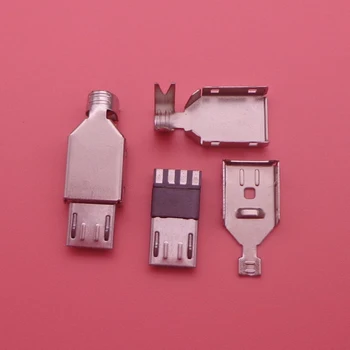 10set Micro USB 5PIN Welding Type Male Plug Connector Charger 5P USB Tail Charging jack 4 in 1 Metal Parts
10set Micro USB 5PIN Welding Type Male Plug Connector Charger 5P USB Tail Charging jack 4 in 1 Metal Parts