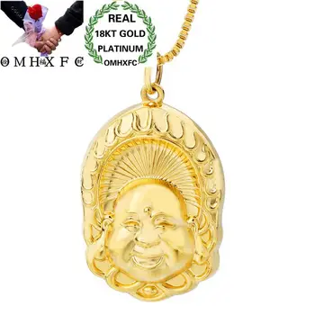 OMHXFC Wholesale European Fashion Woman Man Unisex Party Birthday Wedding Gift Laughing Buddha 18KT Real Gold Charm Pendant PN03
OMHXFC Wholesale European Fashion Woman Man Unisex Party Birthday Wedding Gift Laughing Buddha 18KT Real Gold Charm Pendant PN03