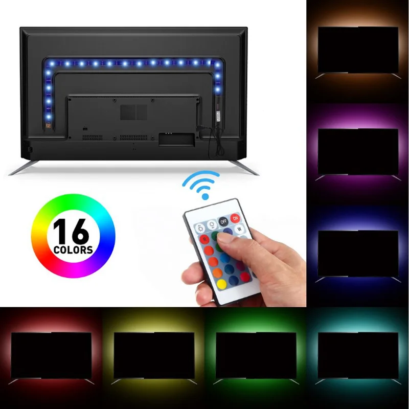 5050 USB Colorful Light Strip Mobile RGB Light Strip DC5V Epoxy Waterproof 30 Light Color TV Background Light Strip
5050 USB Colorful Light Strip Mobile RGB Light Strip DC5V Epoxy Waterproof 30 Light Color TV Background Light Strip