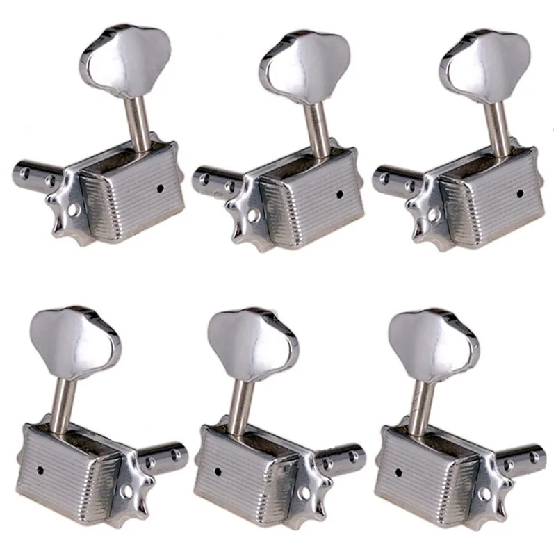 A Set Of 3R3L Chrome Open Gear Inline String Tuners Tuning Pegs Keys Machine Heads For Guitar Accessories Parts
A Set Of 3R3L Chrome Open Gear Inline String Tuners Tuning Pegs Keys Machine Heads For Guitar Accessories Parts