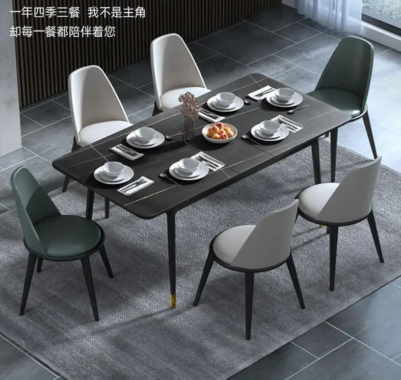 Retractable dining table small unit northern Europe rectangular household imported rock plate rice table modern simple dining ta
Retractable dining table small unit northern Europe rectangular household imported rock plate rice table modern simple dining ta