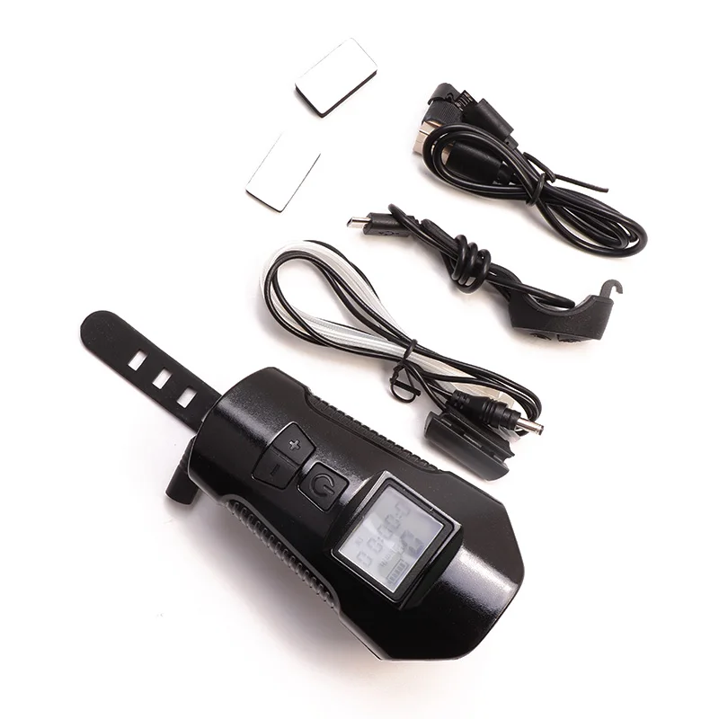 5 Mode USB Bicycle Light Lamp & Bike Computer 6 Mode Horn Flashlight Cycle Bike Speedometer Led Front Lights Cycling Headlight
5 Mode USB Bicycle Light Lamp & Bike Computer 6 Mode Horn Flashlight Cycle Bike Speedometer Led Front Lights Cycling Headlight