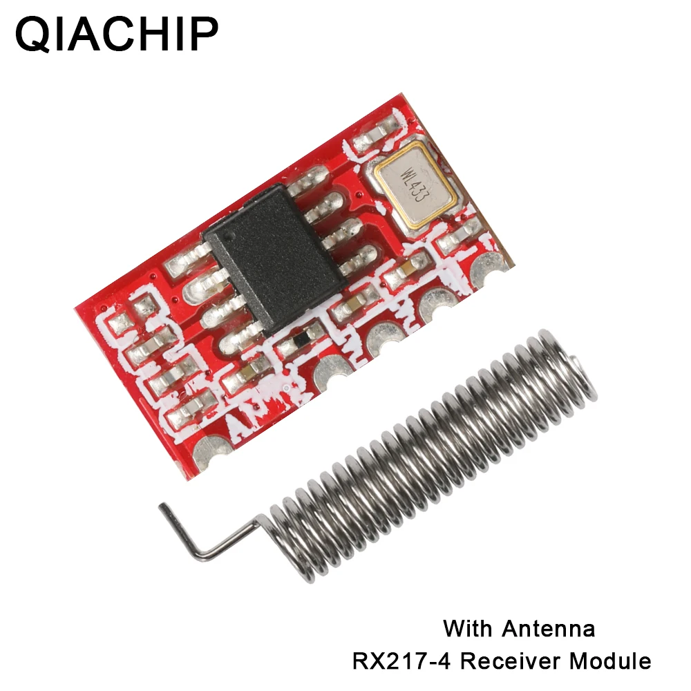 QIACHIP 433Mhz Universal Wireless Remote Control Switch RF Relay Receiver Module Low Power For Light Relay Receiver With Antenna
QIACHIP 433Mhz Universal Wireless Remote Control Switch RF Relay Receiver Module Low Power For Light Relay Receiver With Antenna