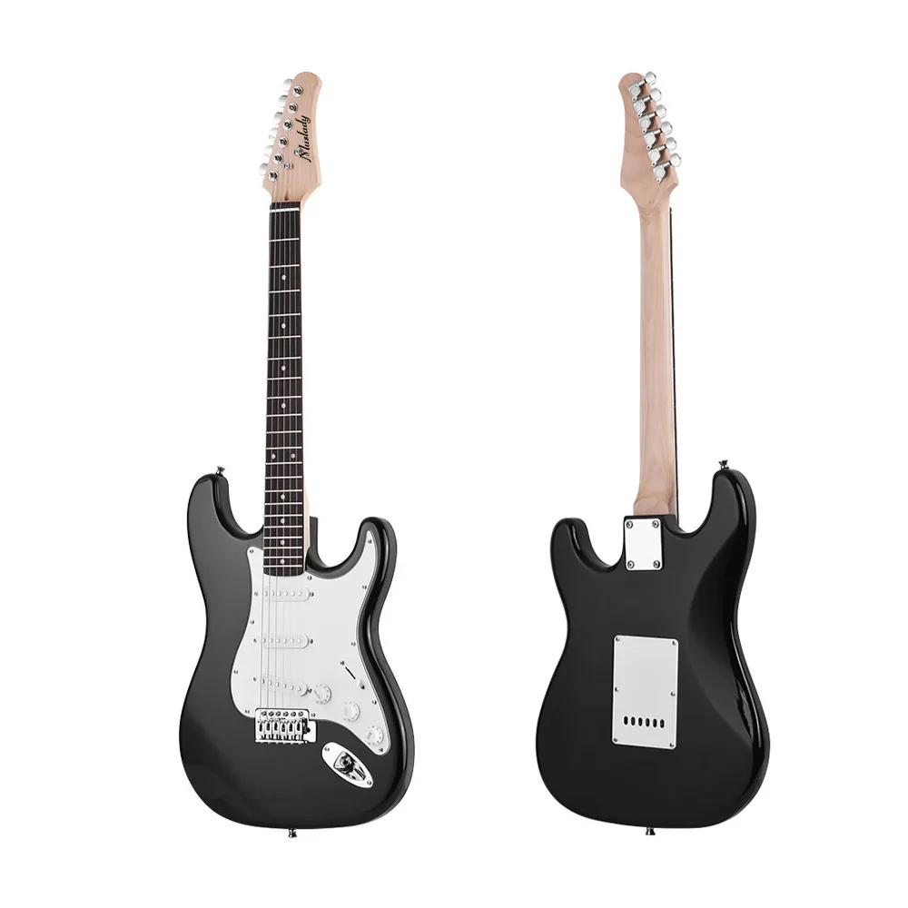 Muslady Electric Guitar Solid Wood Maple Neck 21 Frets 6 String with Speaker Pitch Pipe Guitar Bag Strap Picks
Muslady Electric Guitar Solid Wood Maple Neck 21 Frets 6 String with Speaker Pitch Pipe Guitar Bag Strap Picks