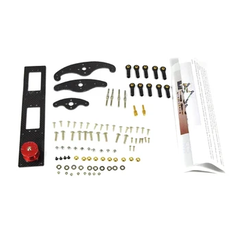 RC Plane Accessories Carbon Fiber Vertical Rudder Mount/Rudder Tray Set for 50-150CC RC Airplane Fixed Wing
RC Plane Accessories Carbon Fiber Vertical Rudder Mount/Rudder Tray Set for 50-150CC RC Airplane Fixed Wing