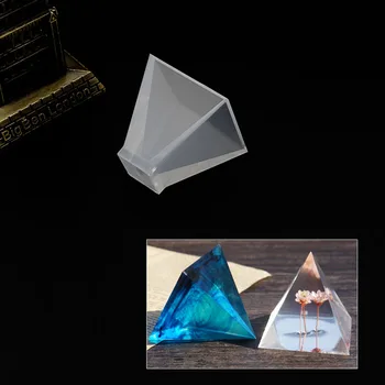 1PC Crystal Jewelry Mold Pendant Pyramid Silicone Ornaments Resin Hand Making Tool
1PC Crystal Jewelry Mold Pendant Pyramid Silicone Ornaments Resin Hand Making Tool