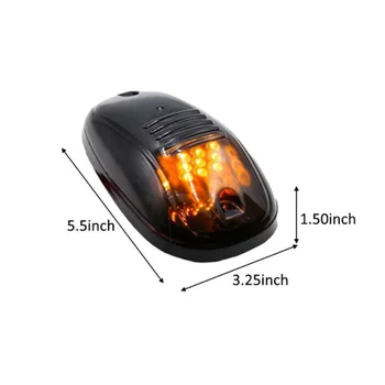 5pcs 9LED Cab Roof Marker Light Amber 10-30V For Dodge Ram 2500 3500 4500 03-16 Durable And Practical To Use
5pcs 9LED Cab Roof Marker Light Amber 10-30V For Dodge Ram 2500 3500 4500 03-16 Durable And Practical To Use