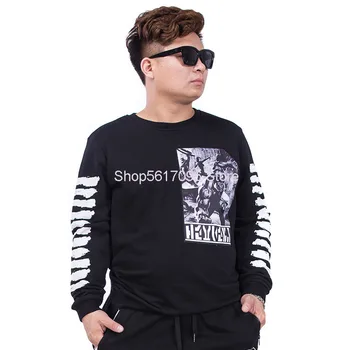 Autumn Big Size Men's Wear Leisure Round Neck Character Graphics Men's Sweater Plus Baseball Service Tide 
Autumn Big Size Men's Wear Leisure Round Neck Character Graphics Men's Sweater Plus Baseball Service Tide