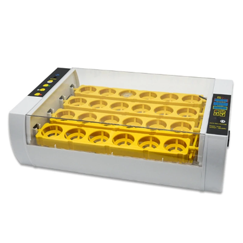 TOP!-24 Small Incubator Temperature Control Digital Automatic Chick Hatcher Egg Incubator Hatcher for Duck Eggs Incubator Farm H
TOP!-24 Small Incubator Temperature Control Digital Automatic Chick Hatcher Egg Incubator Hatcher for Duck Eggs Incubator Farm H